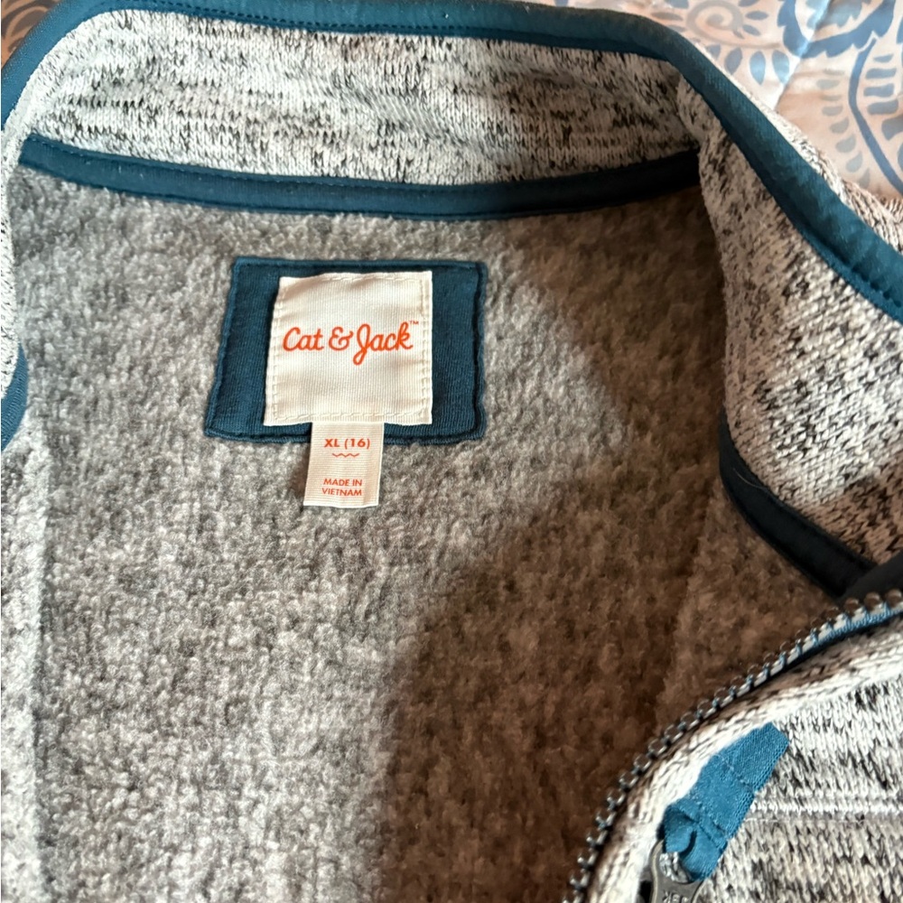 Cat & Jack Gray Knit Vest for Layering